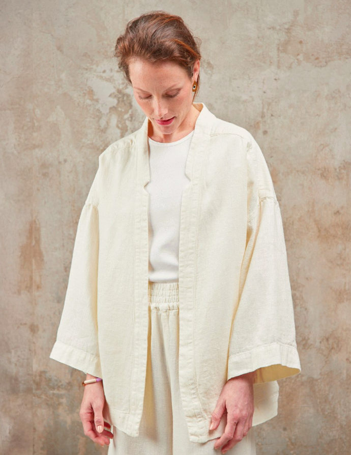Lněné kimono, Nila, 3299 Kč
