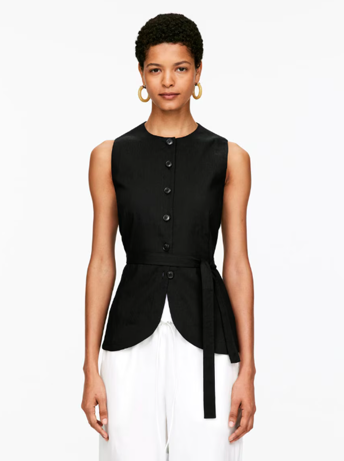Lněná vesta, ARKET, 89 eur
