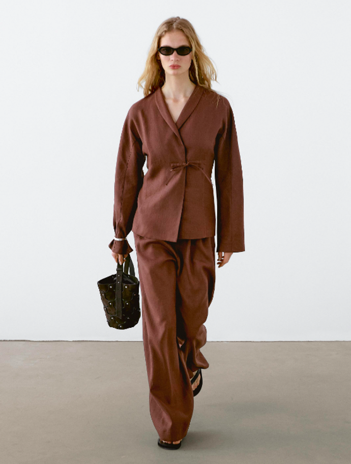 Lněné kimono, Massimo Dutti, 2999 Kč
