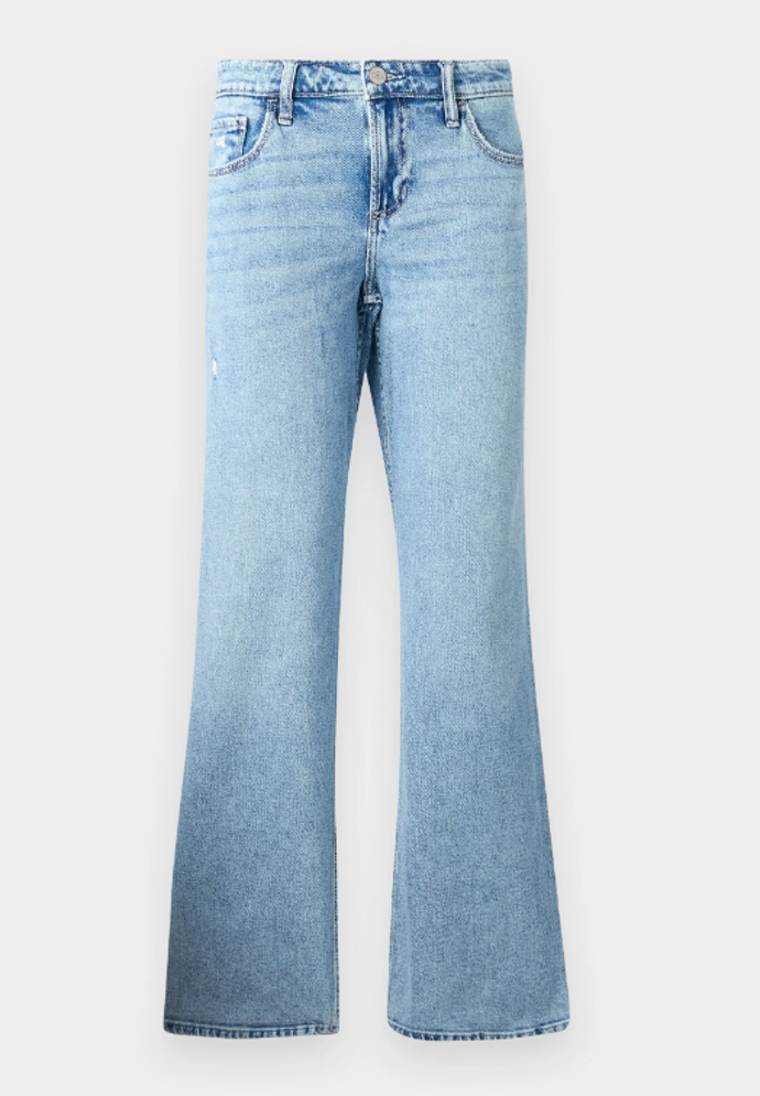 Džíny se sníženým pasem, Hollister Co., 1200 Kč
