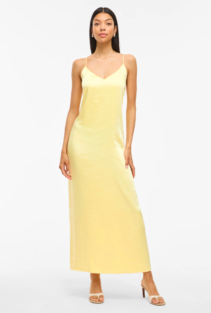 Slip dress, VILA, 1200 Kč
