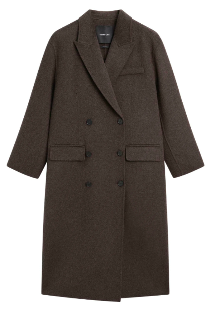 Vlněný kabát, Massimo Dutti, 7999 Kč
