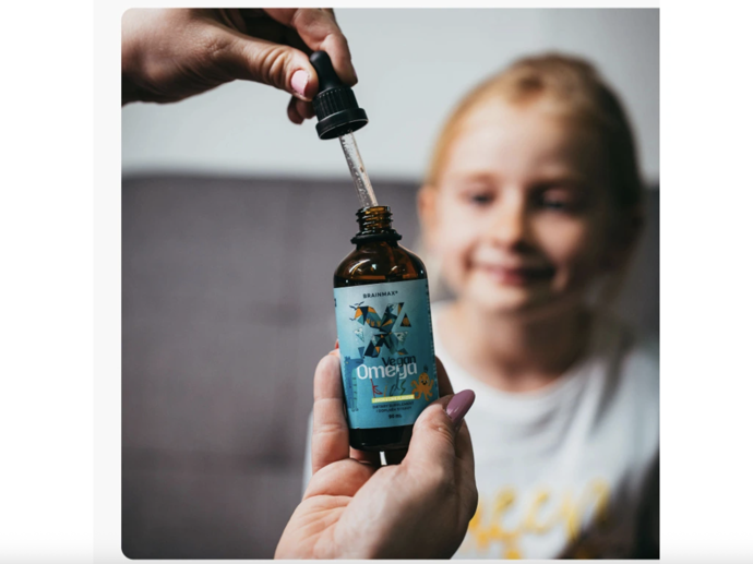 BrainMax KIDS Vegan Omega, Brainmarket, 499 Kč

Omega-3 pro děti, 90 mlNejčistší zdroj Omega 3 s citronovou příchutí, 696 mg DHA, D3 & K2, 45 dávek, doplněk stravy
