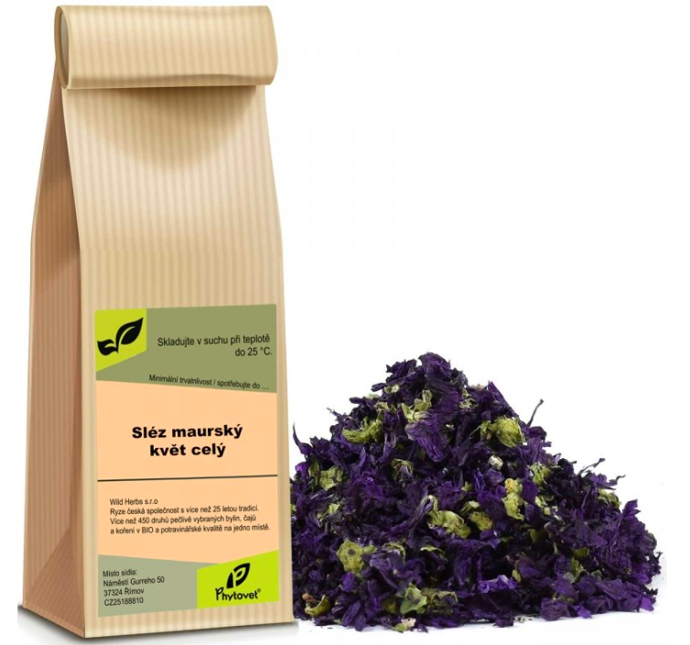 Sléz maurský 250g, Wild Herbs, 463 Kč
Sléz maurský 250g, Wild Herbs, 463 Kč