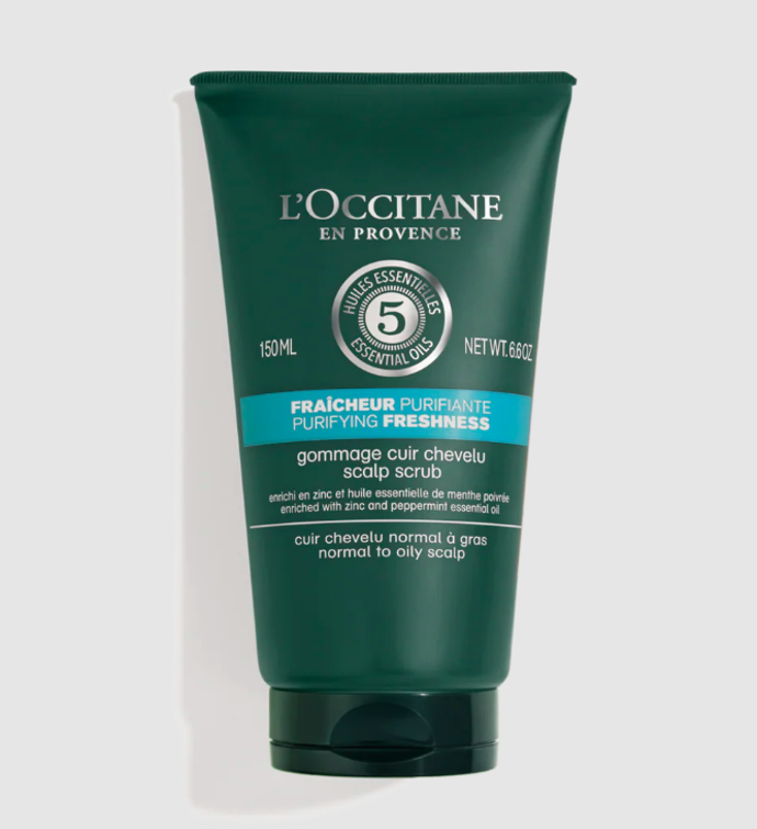 Peeling pro pokožku hlavy, L'Occitane, 740 Kč
