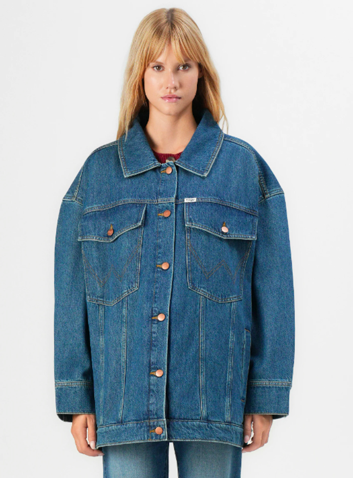 Džínová bunda, Wrangler, 3200 Kč
