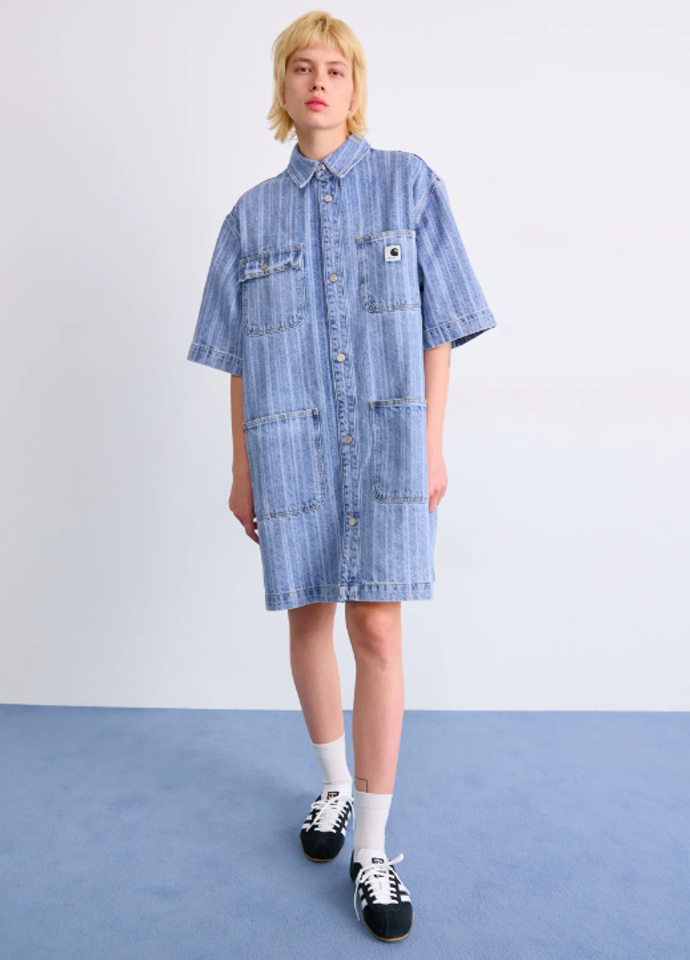 Denimové šaty, Carhartt WIP, 3580 Kč
