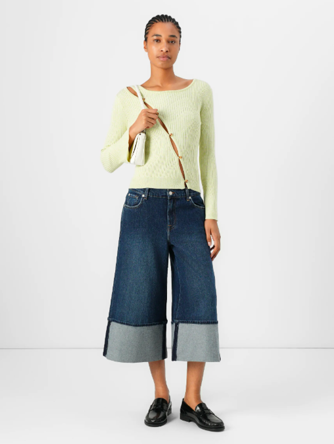 Kalhoty culottes, 7 for all mankind, 5520 Kč
