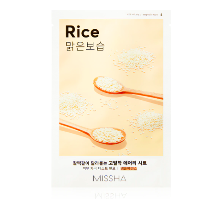 Korejská plátýnková maska, Missha, 48 Kč
