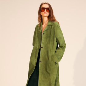 Semišový kabát, Zara, 11999 Kč
Semišový kabát, Zara, 11999 Kč
