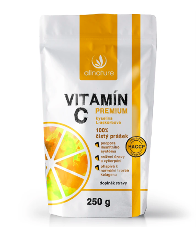 Doplněk stravy s vitamínem C, Allnature, 94 Kč
