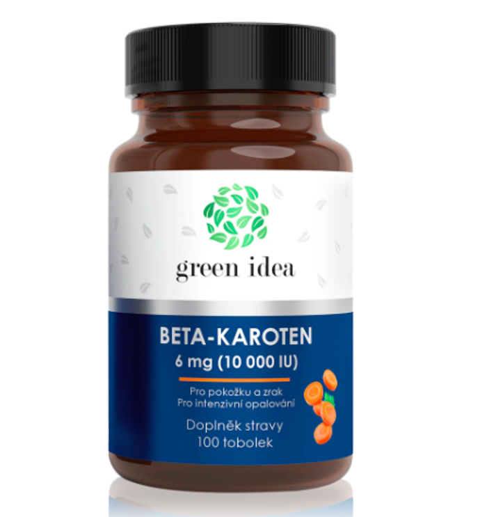 Doplněk stravy s Beta Karotenem, Green Idea, 228 Kč
