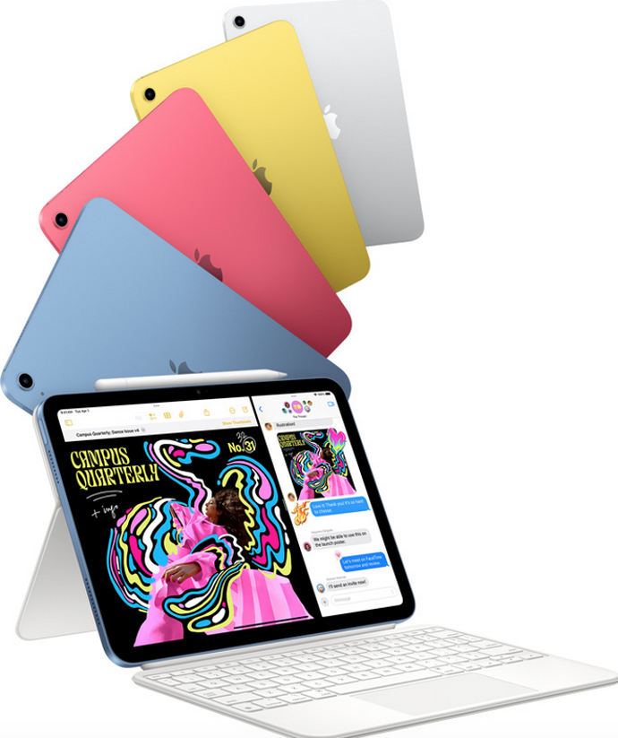 iPad se superrychlým čipem A16 a úložištěm začínajícím na 128 GB, 8890 Kč
