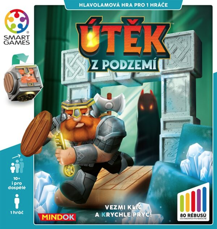 Cílem hry Útěk z podzemí je uniknout z podzemního bludiště branou. Veďte svého hrdinu cestou kolem truhel, sloupů a krystalů, aby našel východ ven. 749 Kč
