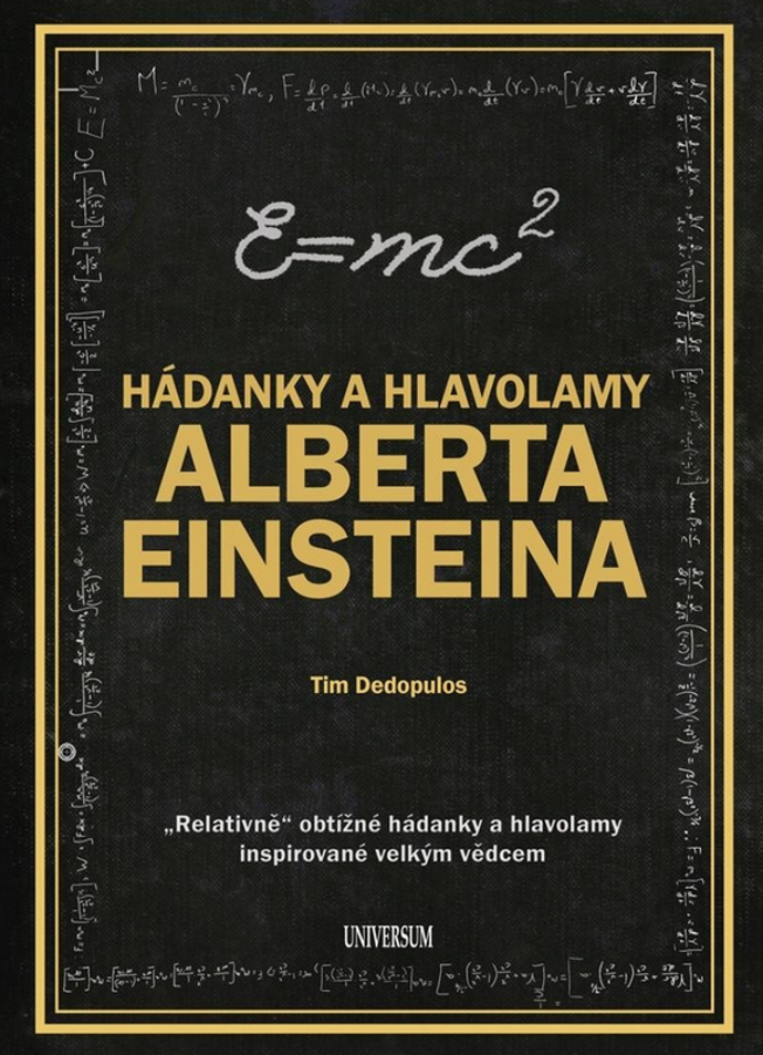 Hádanky a hlavolamy Alberta Einsteina, 449 Kč
