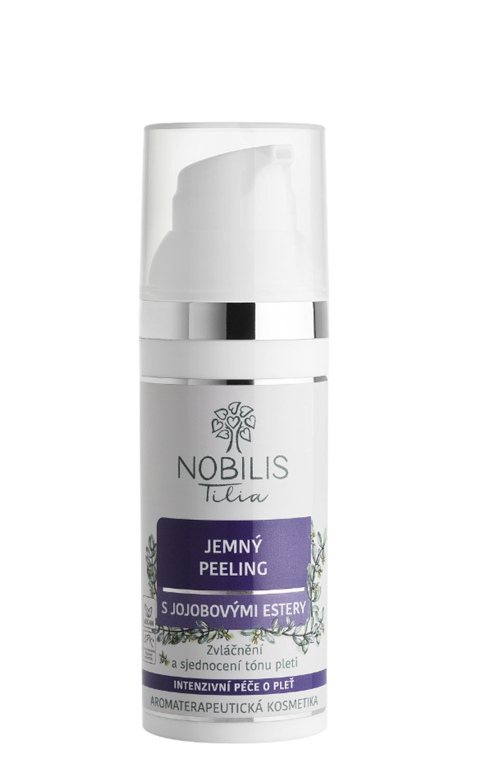 Jemný peeling s jojobovými estery, Nobilis Tilia, 319 Kč
