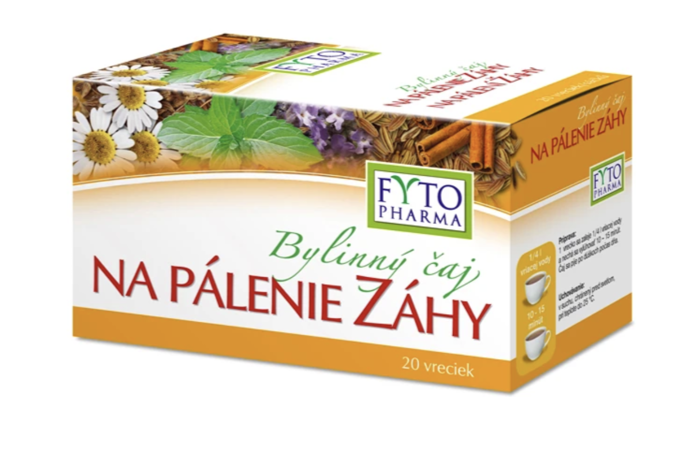 Porcovaný Bylinný čaj na pálení žáhy PYROSAN přispívá k normálnímu trávení, pomáhá udržovat zdravý žaludek a žaludeční rovnováhu.
Cena: 65 Kč
Porcovaný Bylinný čaj na pálení žáhy PYROSAN přispívá k normálnímu trávení, pomáhá udržovat zdravý žaludek a žaludeční rovnováhu.
Cena: 65 Kč