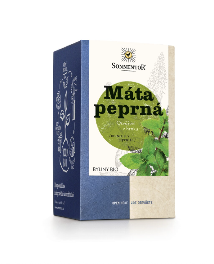 Porcovaný čaj Máta peprná, 85 Kč
Porcovaný čaj Máta peprná, 85 Kč