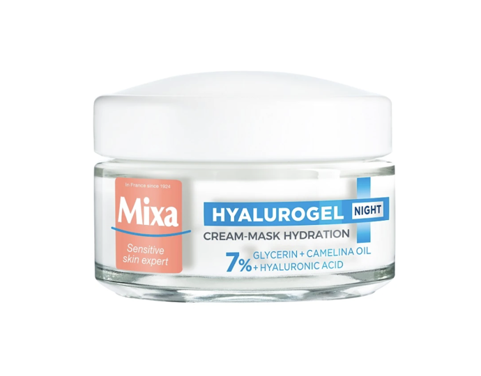 Mixa Hyalurogel noční krém pro citlivou pleť, 239 Kč
Mixa Hyalurogel noční krém pro citlivou pleť, 239 Kč
