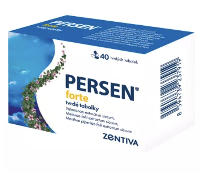 Doplněk stravy PERSEN Forte 40 tobolek, 319 Kč
Doplněk stravy PERSEN Forte 40 tobolek, 319 Kč