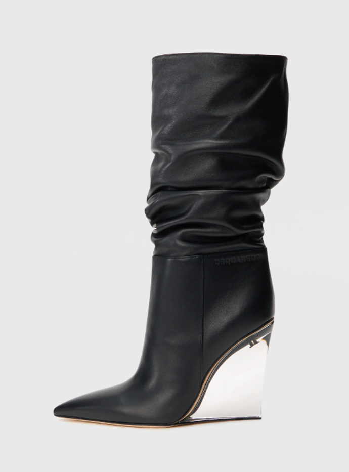 Boty na klínu, DSQUARED2, 34800 Kč
