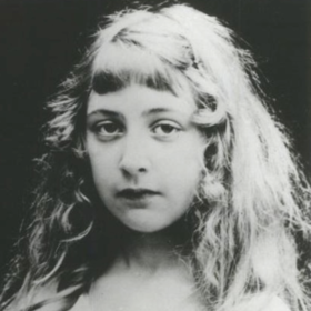 Agatha Christie jako dítě.
