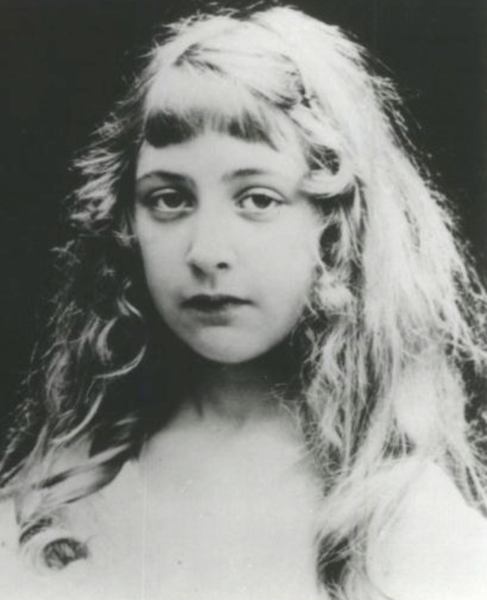 Agatha Christie jako dítě.
