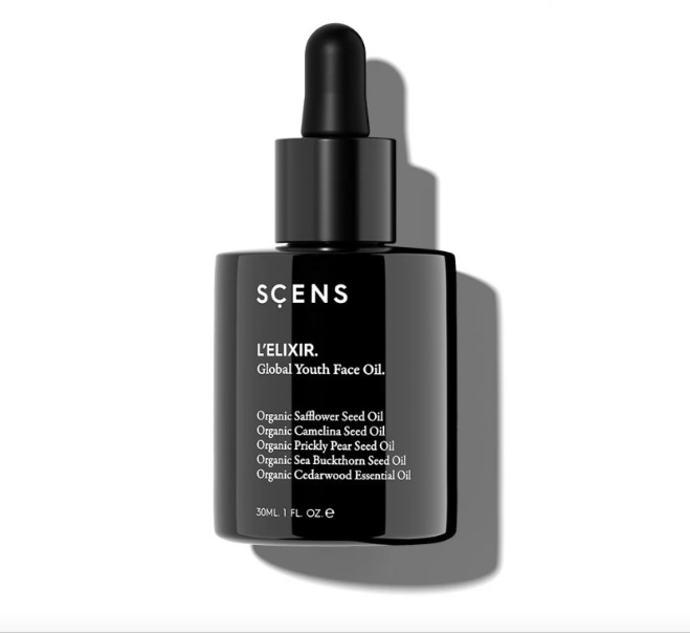 Omlazující olej na obličej Scens, 3 995 Kč (30 ml), prodává biobay.cz
Omlazující olej na obličej Scens, 3 995 Kč (30 ml), prodává biobay.cz
