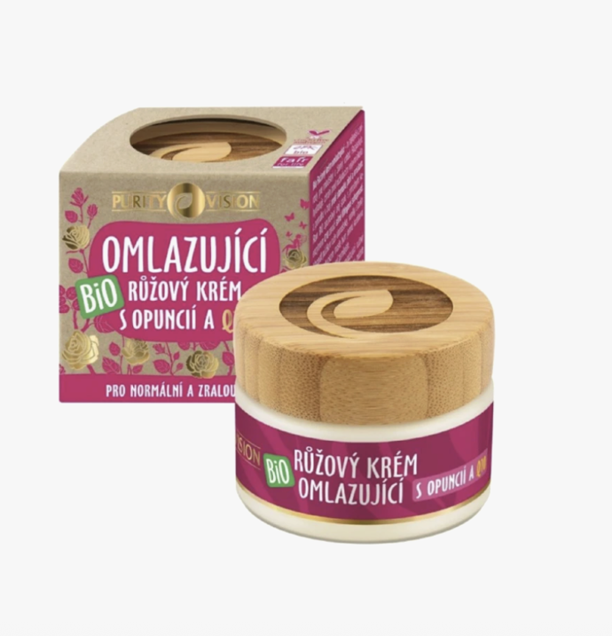 Růžový krém omlazující BIO, Purity Vision, 399 Kč
