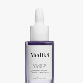 Bakuchiol Peptide ssérum proti stárnutí a nedokonalostem pleti, Medik8, 1510 Kč
