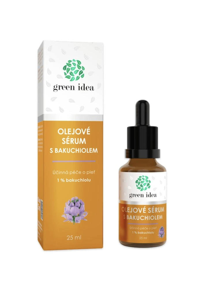 Olejové sérum s bakuchiolem, Green Idea, 398 Kč
