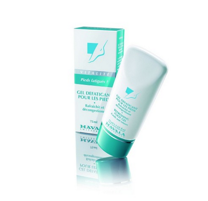Lehká masáž osvěžujícím gelem Mavala Refreshing Foot Gel poskytuje chladivou úlevu horkým a oteklým nohám. Přináší okamžité osvěžení. 384 Kč
