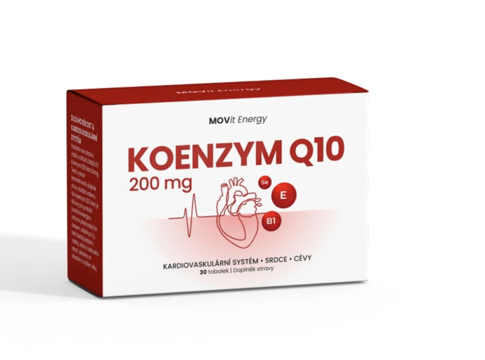MOVit Koenzym Q10 200 mg Extra Strong, doplněk stravy, 379 Kč
MOVit Koenzym Q10 200 mg Extra Strong, doplněk stravy, 379 Kč