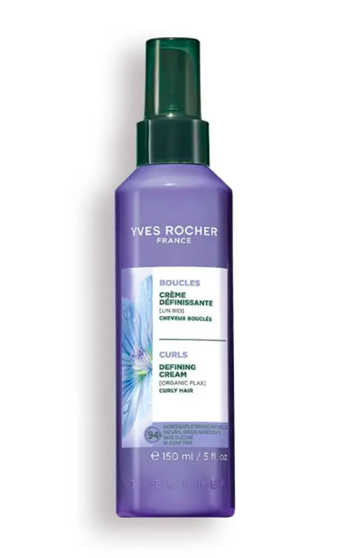 Tvarující krém pro kudrnaté vlasy Yves Rocher, 299 Kč (150 ml)
