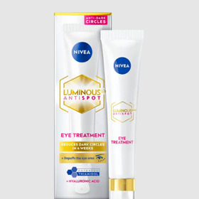 Oční krém proti kruhům pod očima Luminous630, Nivea, 234 Kč, prodává teta drogerie
Oční krém proti kruhům pod očima Luminous630, Nivea, 234 Kč, prodává teta drogerie