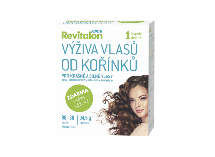Revitalon Forte - výhodné balení (90 + 30 kapslí ZDARMA)

Výživa vlasů od kořínků - pro silné a silné vlasy

Revitalon Forte obsahuje unikátní kombinaci vyváženého množství rostlinných extraktů, vitaminů, minerálních látek a důležitých aminokyselin, které působí uvnitř organizmu, vyživují vlasy přímo od kořínků a současně přispívají k udržení přirozeného stavu zdravých vlasů.

Cena: 599 Kč

www.nasevitaminy.cz
