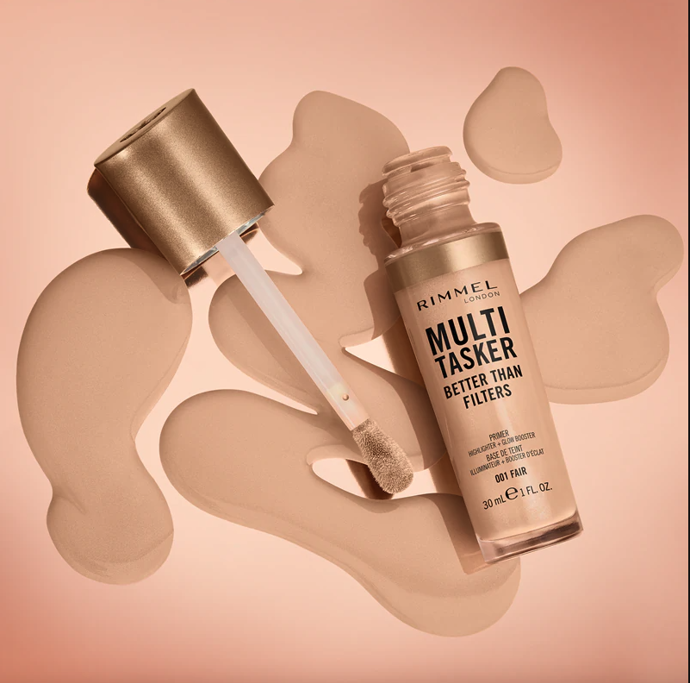 Rozjasňující podkladová báze Multi-Tasker Better Than Filters, Rimmel, 299 Kč (30 ml), prodává dm drogerie
