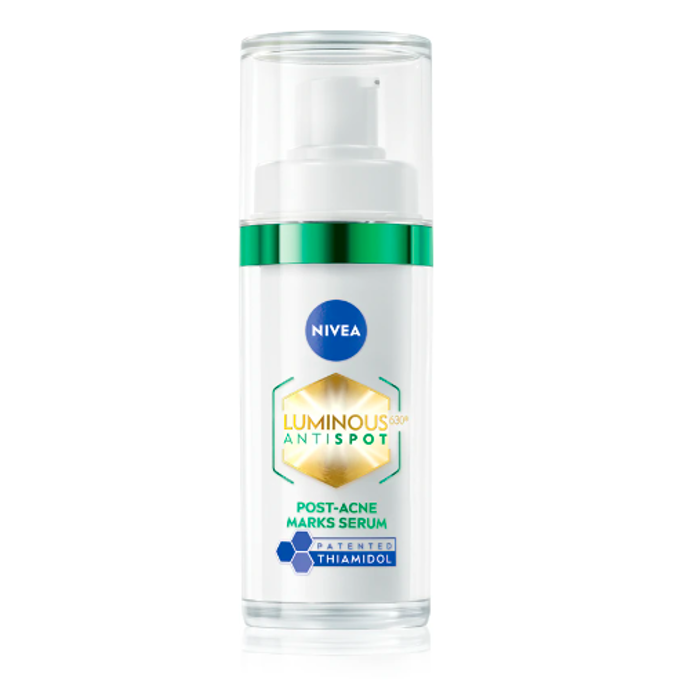 Sérum proti pigmentovým skvrnám po akné, Nivea, 939 Kč
Sérum proti pigmentovým skvrnám po akné, Nivea, 939 Kč