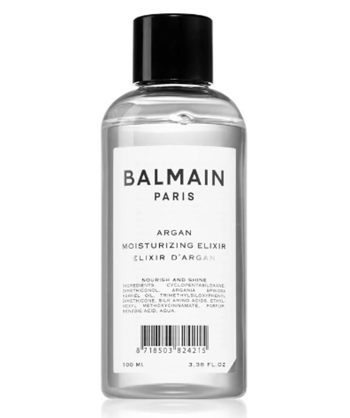 Olejový elixír pro lesklé a uhlazené vlasy, Balmain Hair Couture, 1267 Kč
