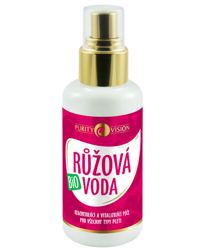 Růžová voda, Purity Vision, 199 Kč
