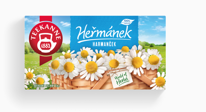 Čaj z heřmánku je často využíván k podpoře relaxace a zklidnění nervového systému. Prospívá dobrému nočnímu spánku a duševnímu zdraví
