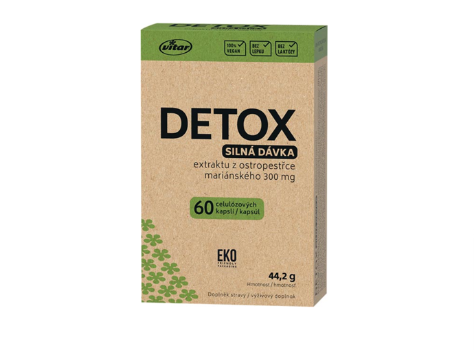 Vitar Eko Detox

Veganské kapsle obsahují ostropestřec mariánský, významný antioxidant, který podporuje trávení a přirozenou funkci jater. Přispívá tak k jejich ochraně a detoxikaci. Pomáhá udržovat normální hladinu cukru v krvi.

Cena: 194 Kč

www.vitar.cz
