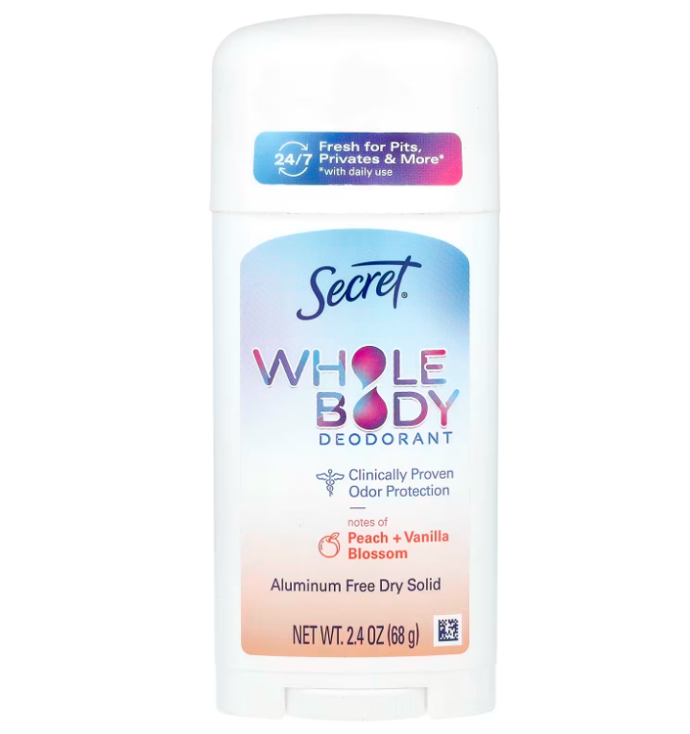 Celotělový deodorant, Secret, 405 Kč
Celotělový deodorant, Secret, 405 Kč
