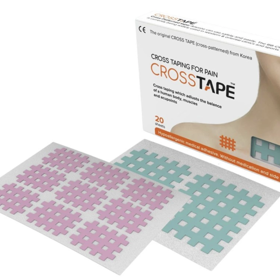 Cross Tape je neelastická páska ve tvaru mřížky, která umožňuje stimulaci tzv spoušťových, akupunkturních a reflexních bodů. Jsou také perfektním pomocníkem v boji proti vráskám.299 Kč
