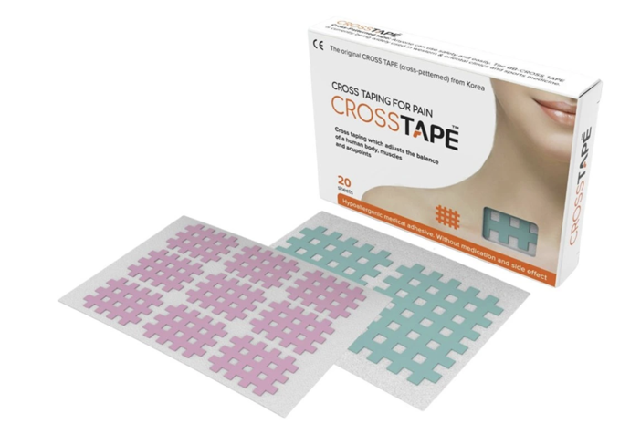 Cross Tape je neelastická páska ve tvaru mřížky, která umožňuje stimulaci tzv spoušťových, akupunkturních a reflexních bodů. Jsou také perfektním pomocníkem v boji proti vráskám.299 Kč
