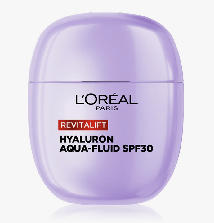 Pleťový krém L’Oréal Paris Revitalift Hyaluron Aqua-Fluid SPF 30 podpoří přirozené kožní funkce, pomůže udržet pleť hydratovanou a v rovnováze a přispěje k celkově zdravějšímu vzhledu. 400 Kč
Pleťový krém L’Oréal Paris Revitalift Hyaluron Aqua-Fluid SPF 30 podpoří přirozené kožní funkce, pomůže udržet pleť hydratovanou a v rovnováze a přispěje k celkově zdravějšímu vzhledu. 400 Kč
