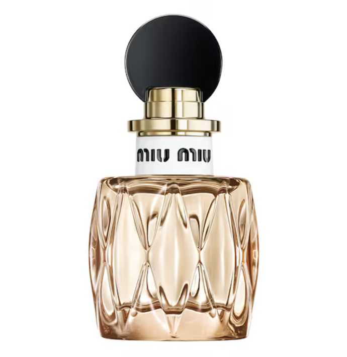 Parfémovaná voda Miu Mu Miutine, 2 275 Kč (50 ml), prodává Marionnaud
