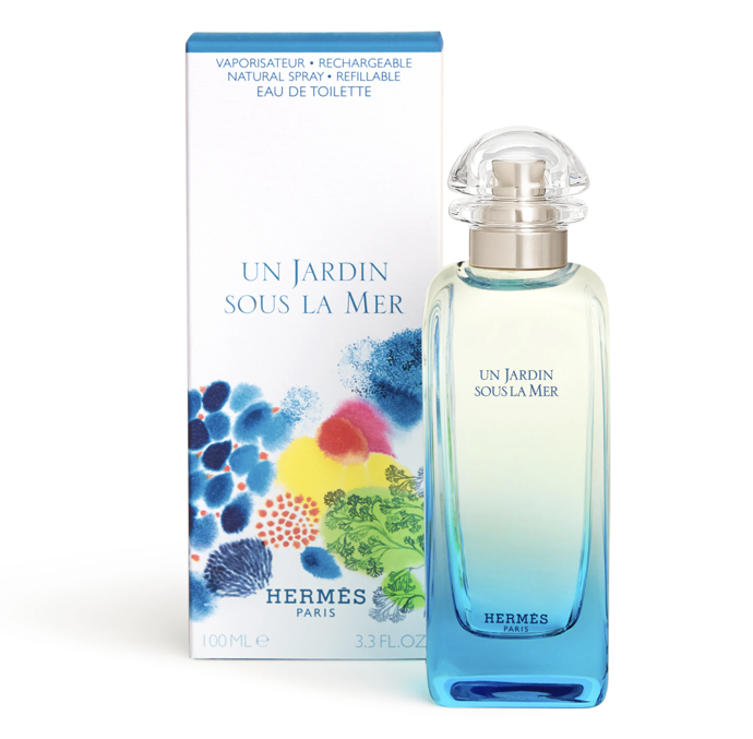 Toaletní voda unisex HERMÈS Un Jardin Sous la Mer, 3 515 Kč (100 ml), prodává Notino
