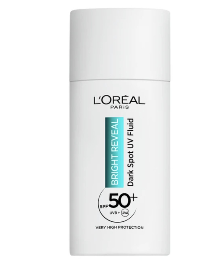 Denní Anti-UV Fluid SPF 50+ proti tmavým skvrnám poskytuje velmi vysokou UV ochranu, a zároveň pomáhá předcházet vzniku tmavých skvrn a viditelným známkám stárnutí. Fluid je obohacený o niacinamid, LHA a vitamin E pro prevenci a korekci tmavých skvrn. 480 Kč
