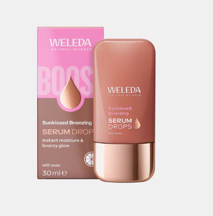  Hydratační a bronzující sérum Weleda, 309 Kč, prodává Douglas
